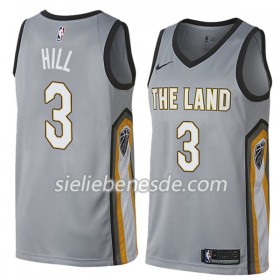Herren NBA Cleveland Cavaliers Trikot George Hill 3 Nike City Edition Swingman